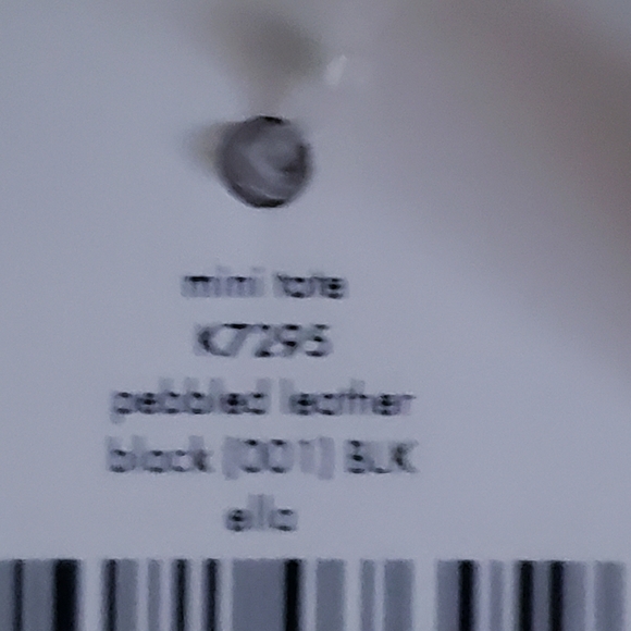 Kate Spade BNWT  Ella Mini Tote - Pebbled Leather ( MSRP $359+ CAD) - Picture 7 of 16